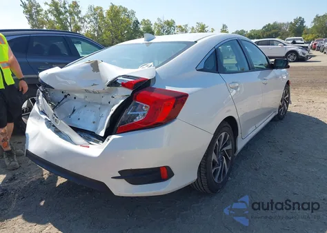 2017 Honda Civic Ex из США, поврежденный, VIN 19XFC2F75HE077175